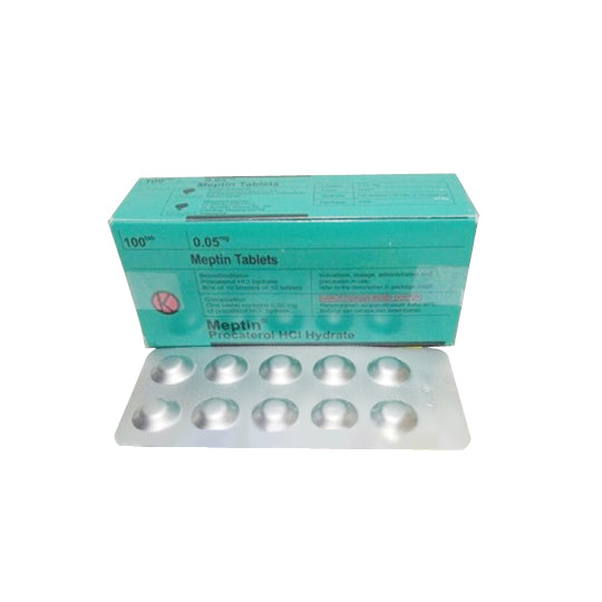 Meptin 50 mcg 10 Tablet