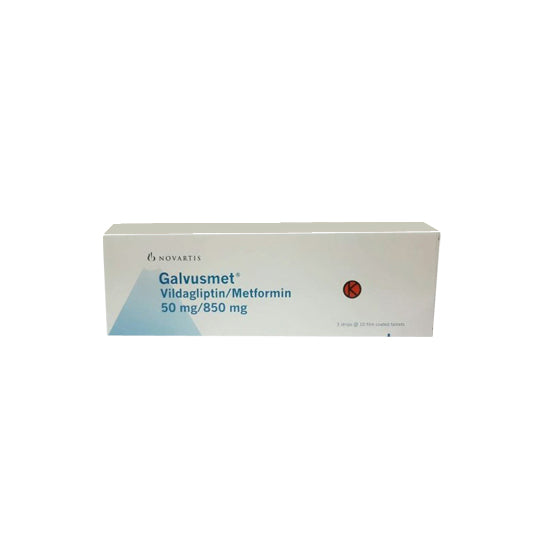 Galvusmet 50 mg/850 mg 10 Tablet