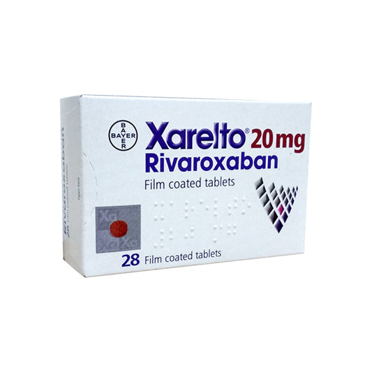 Xarelto 20 mg 14 Tablet