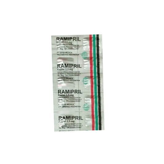 Ramipril 2.5 mg 10 Kaplet