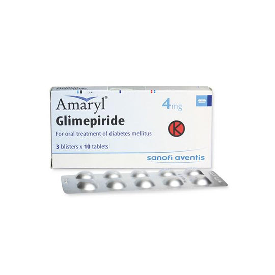 Amaryl 4 mg 10 Tablet