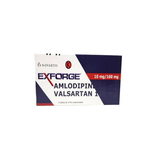 Exforge 10 mg/160 mg 14 Tablet