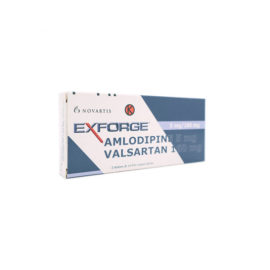 Exforge 5 mg/160 mg 14 Tablet