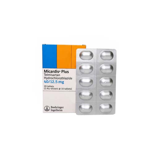 Micardis Plus 40 mg/12.5 mg 10 Tablet