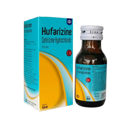 Hufarizine 5 mg/ 5 ml Sirup 60 ml