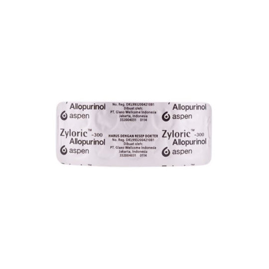 Zyloric 300 mg 10 Tablet