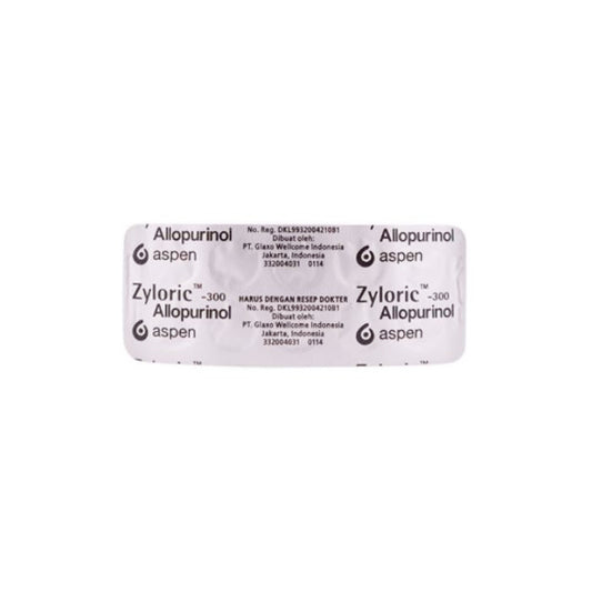 Zyloric 300 mg 10 Tablet