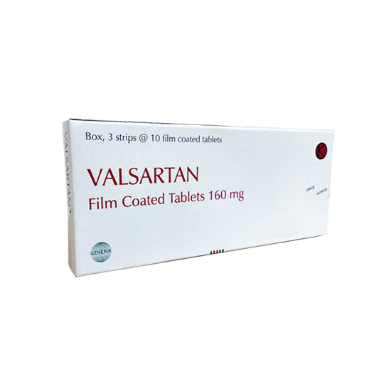 Valsartan 160 mg 10 Tablet