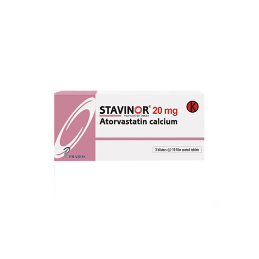 Stavinor 20 mg 10 Tablet