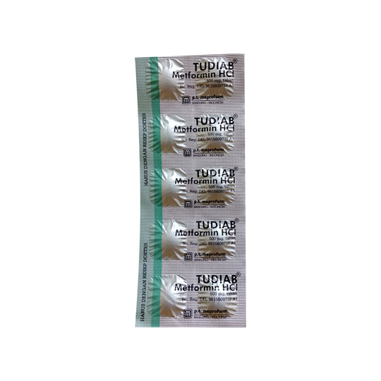 Tudiab 500 mg 10 Tablet