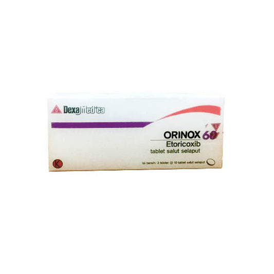 Orinox 60 mg 10 Tablet