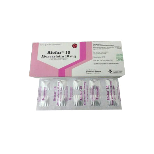 Atofar 10 mg 10 Tablet