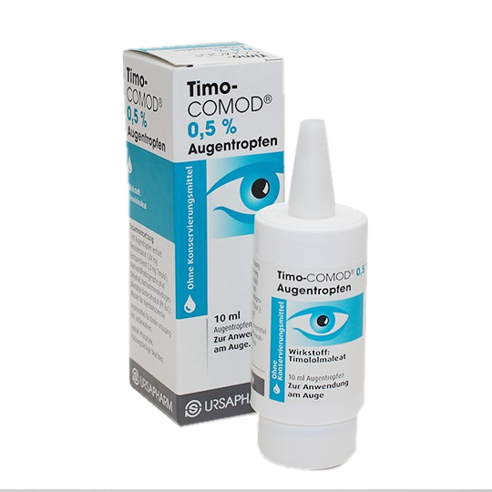 Timo Comod 0.5% Sterile Eye Drops 10 ml