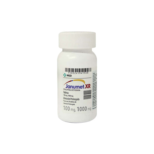 Janumet XR 100mg/1000 mg 28 Tablet