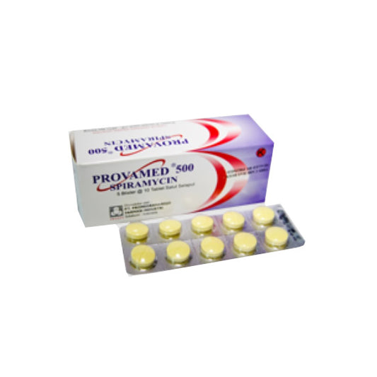 Provamed 500 mg 10 Tablet