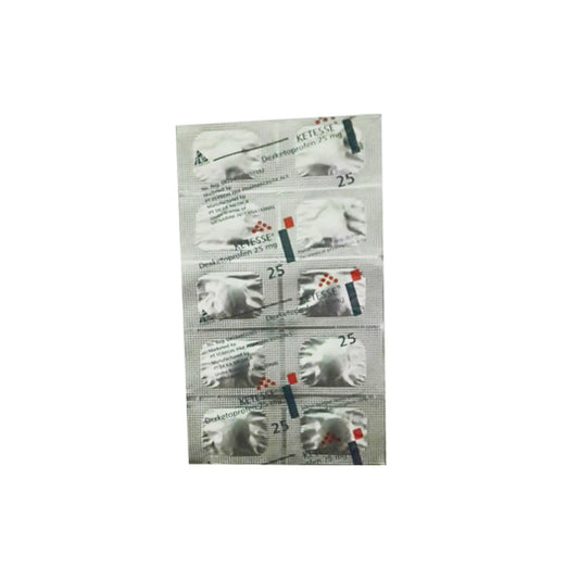 Ketesse 25 mg 10 Tablet