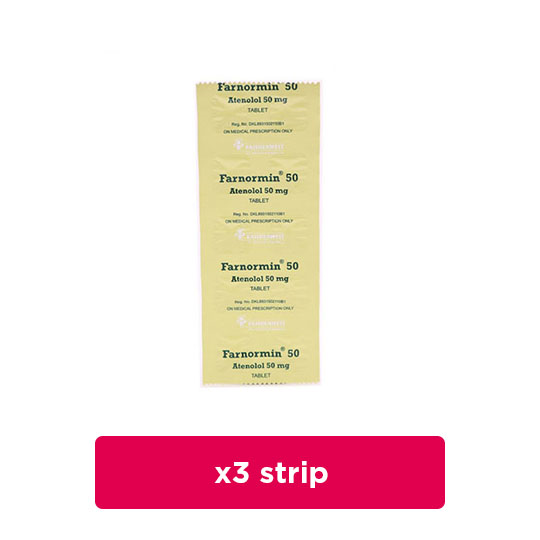 Farnormin 50 mg 3 Strip (10 Tablet/Strip) - Obat Rutin