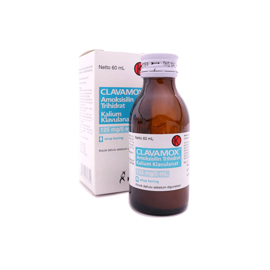 Clavamox Dry Sirup 60 ml