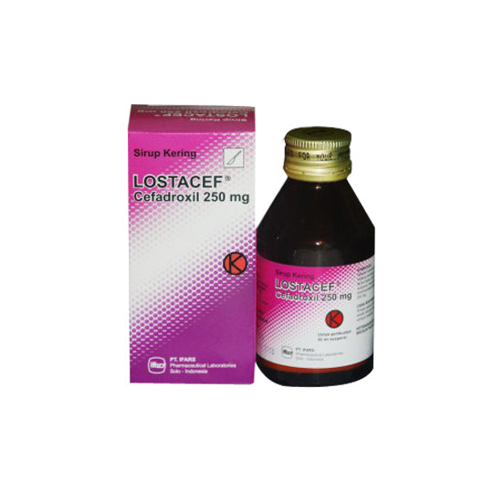 Lostacef 250 mg/5 ml Dry Sirup 60 ml