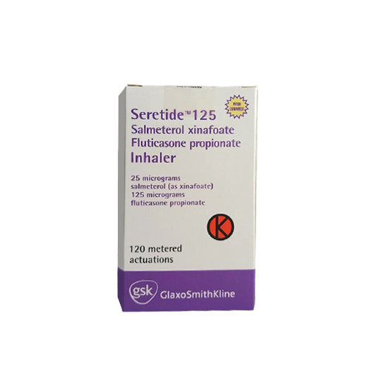 Seretide Inhaler 25/125 mcg 120 Dosis – Bali Pharmacy
