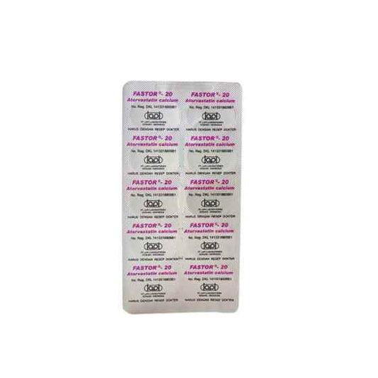 Fastor 20 mg 10 Tablet