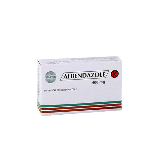 Albendazole 400 mg 10 Tablet Kunyah