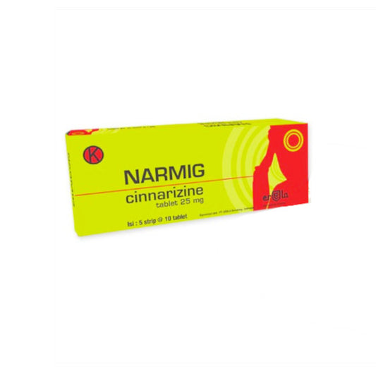 Narmig 25 mg 10 Tablet