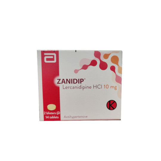 Zanidip 10 mg 14 Tablet