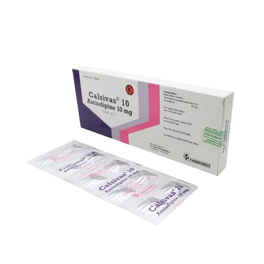 Calsivas 10 mg 10 Tablet