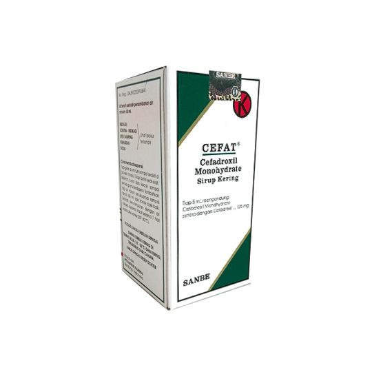 Cefat Dry Sirup 125mg/5 ml 60 ml