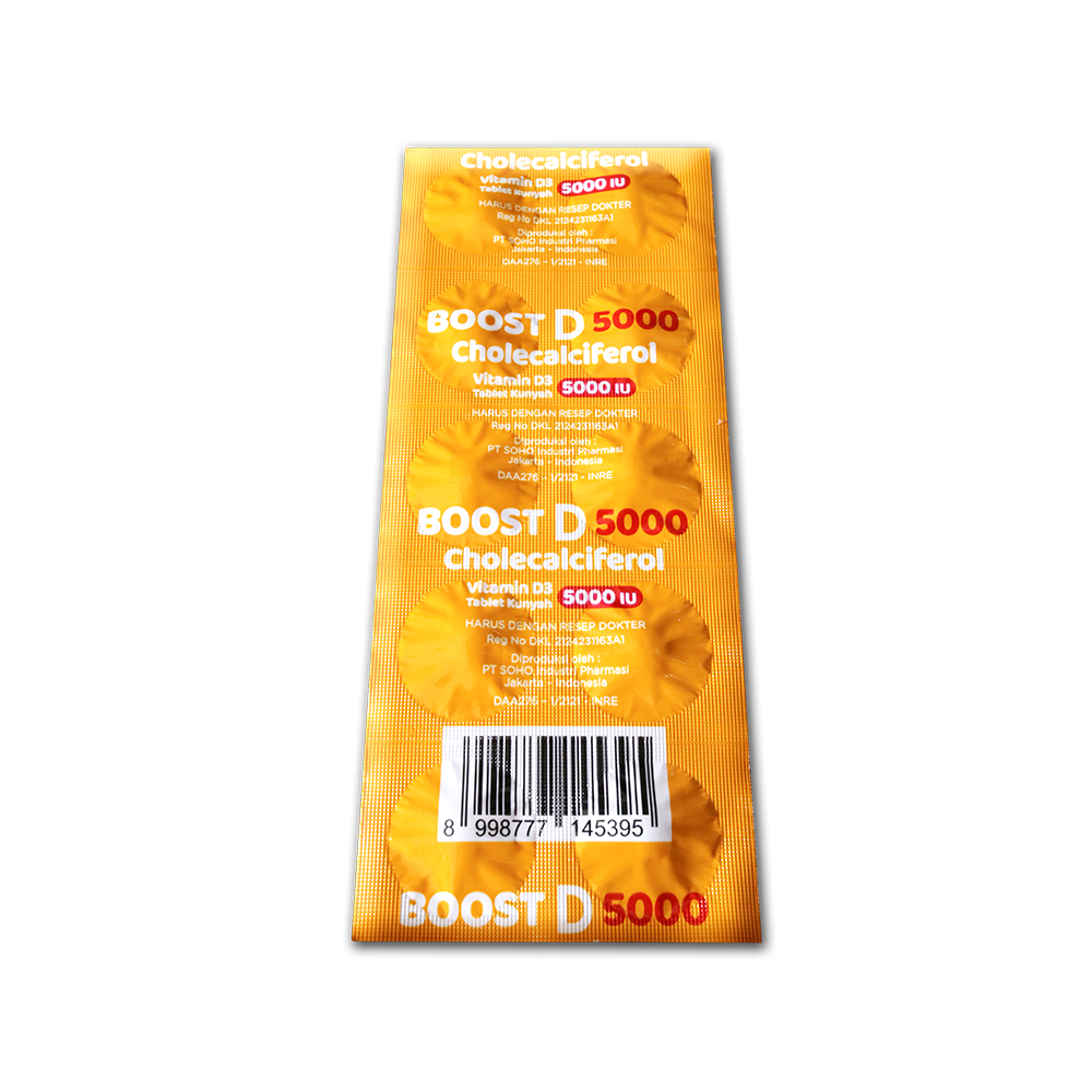Boost D 5000 IU 10 Tablet
