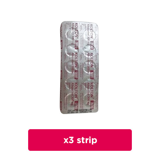 Kolton 300 mg 3 Strip (10 Tablet/Strip) - Hemat Borongan