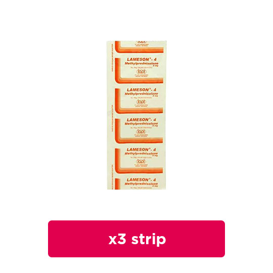 Lameson 4 mg 3 Strip (10 Tablet/Strip) - Hemat Borongan