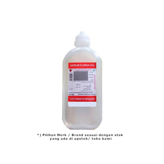 NaCl 0.9 % Infus 500 ml (Natrium Chloride / Sodium Chloride)