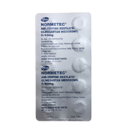 Normetec 5 mg/40 mg 10 Tablet