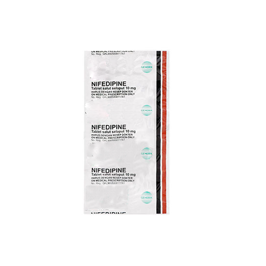 Nifedipine 10 mg 10 Tablet