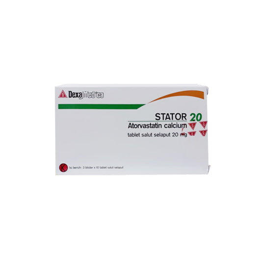 Stator 20 mg 10 Tablet