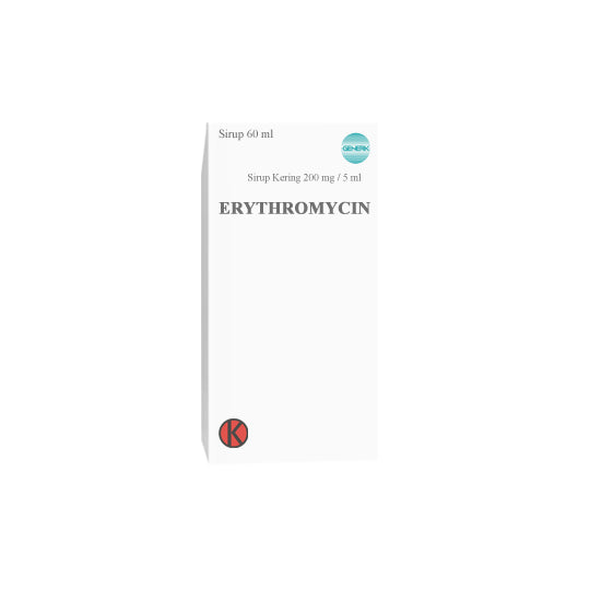 Erythromycin Sirup Kering 60 ml