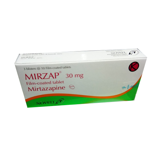 Mirzap 30 mg 10 Tablet