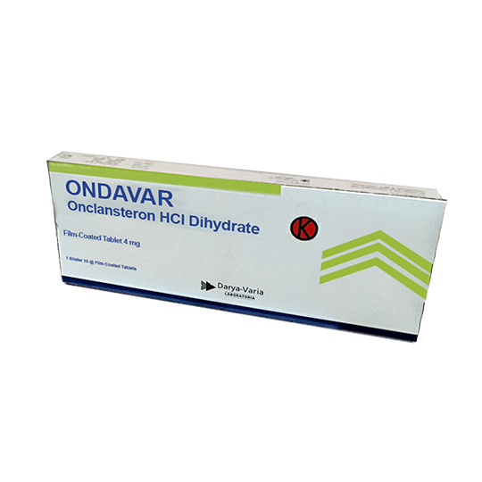 Ondavar 4 mg 10 Tablet