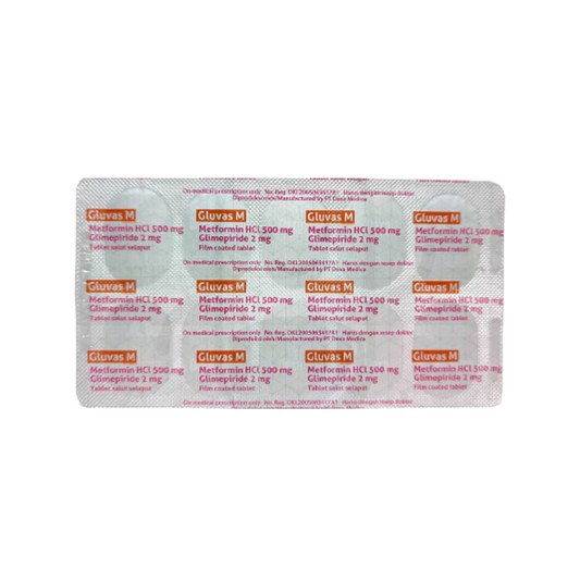 Gluvas M 10 Tablet