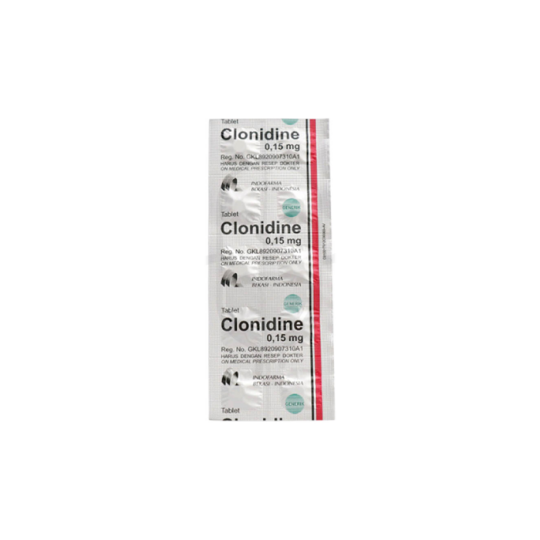 Clonidine 0.15 mg 10 Tablet