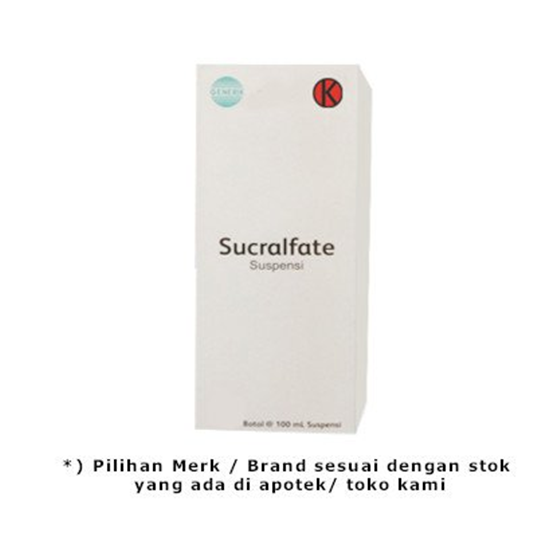 Sucralfate Suspensi 500 mg/5 ml 100 ml