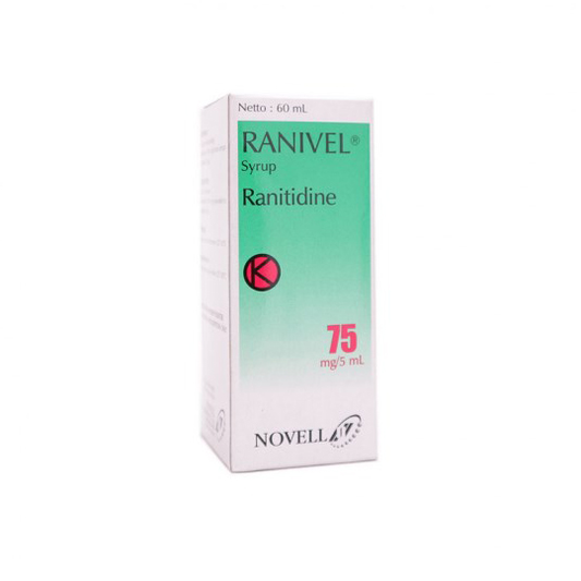 Ranivel 75mg/5 ml Sirup 60 ml