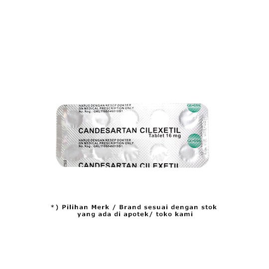 Candesartan 16 mg 10 Tablet