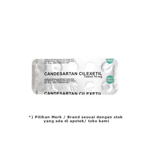 Candesartan 16 mg 10 Tablet