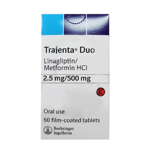 Trajenta Duo 2.5 mg/500 mg 60 Tablet