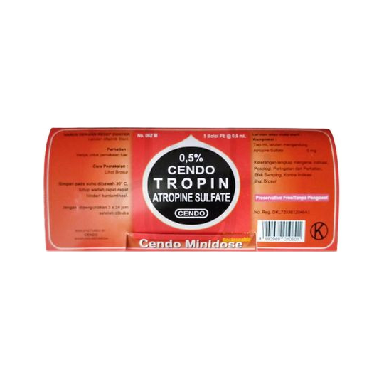 Cendo Tropine 0.5% Minidose 0.6 ml