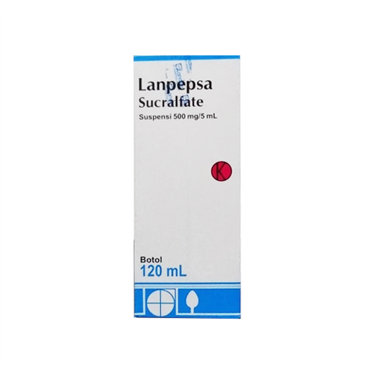 Lanpepsa 500 mg/5 ml Sirup 120 ml