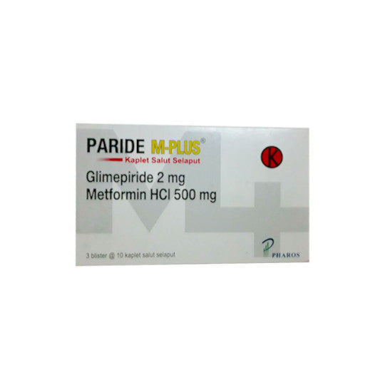 Paride M - Plus 2 mg/500 mg 10 Kaplet